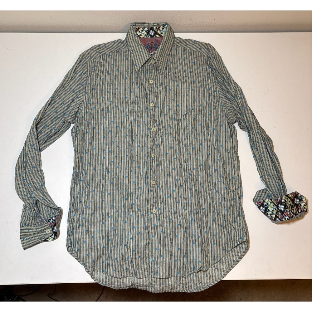 Robert Graham Men's Button Down Shirt | Multicolor | Large